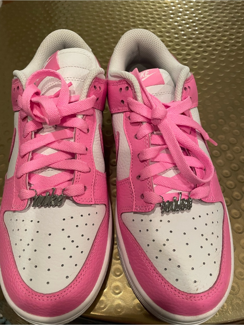 Nike Women’s Custom sneaker  —Neon Pink/White